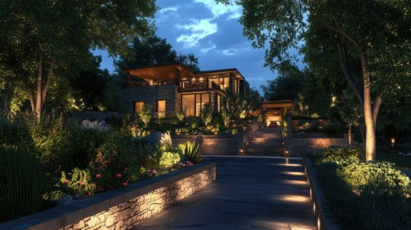 Greeley Landscape Lighting Service